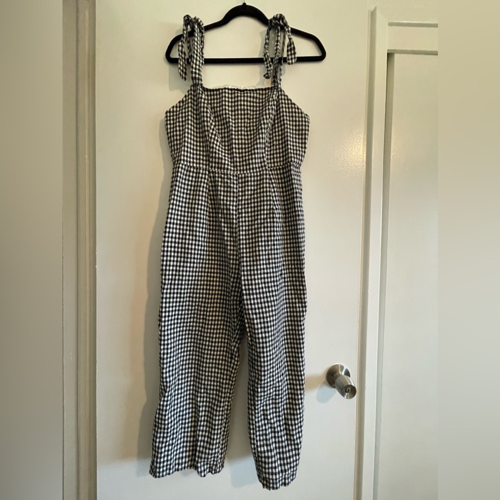 Gingham Jumpsuit